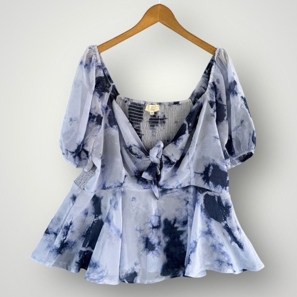 5 for $40 Girl Soul Top Blouse Shirt Size 2X